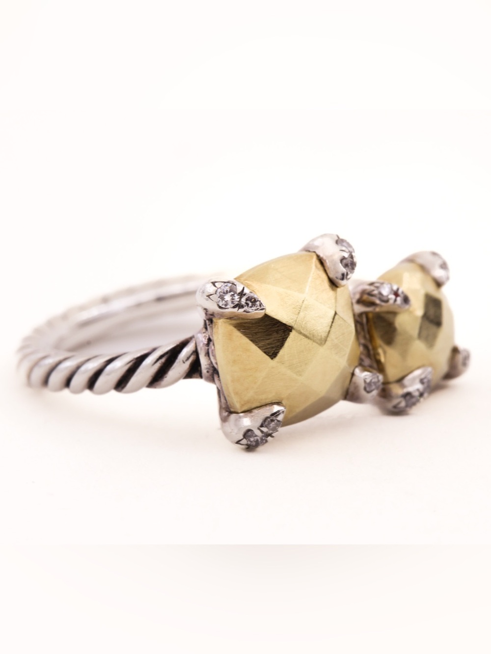 DAVID YURMAN Diamond Chatelaine Bypass Ring